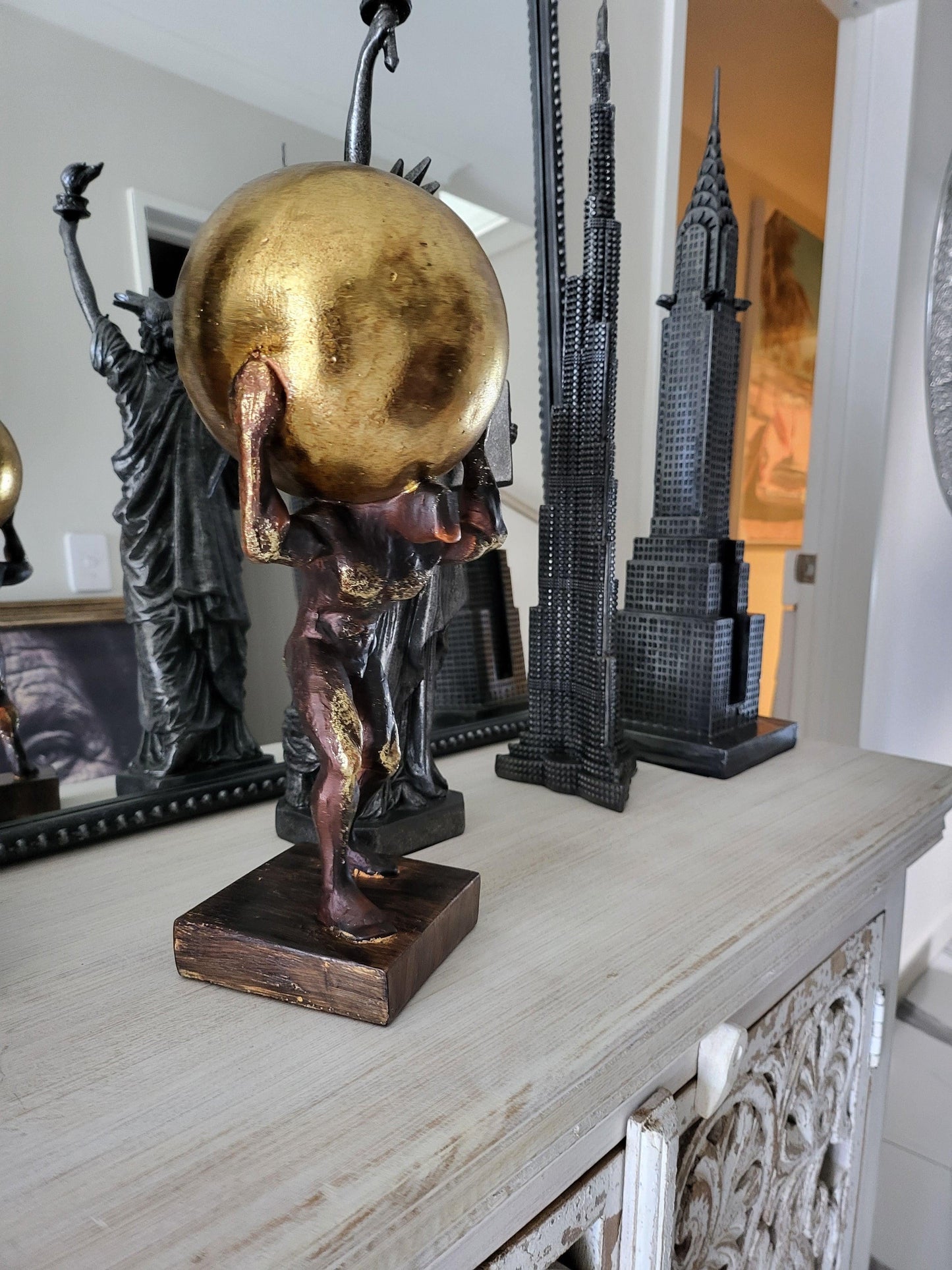 Atlas Statue