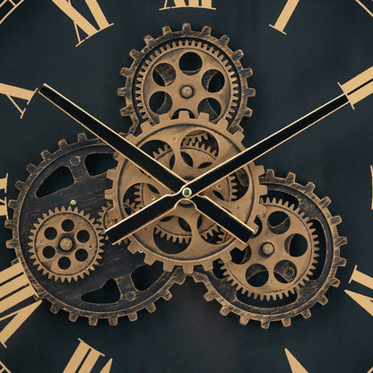 Munich Wall Clock with Gears