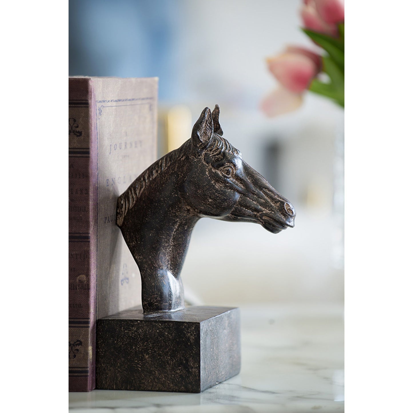 Horse Head Bookends