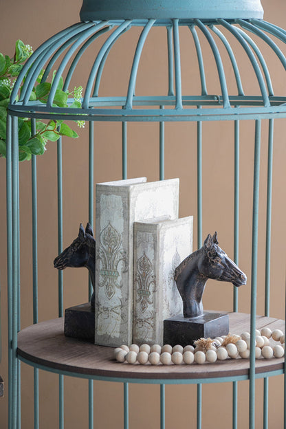 Horse Head Bookends