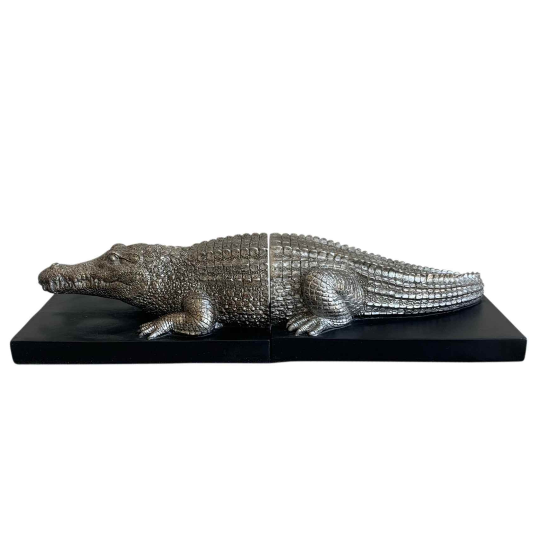 Crocodile Bookends