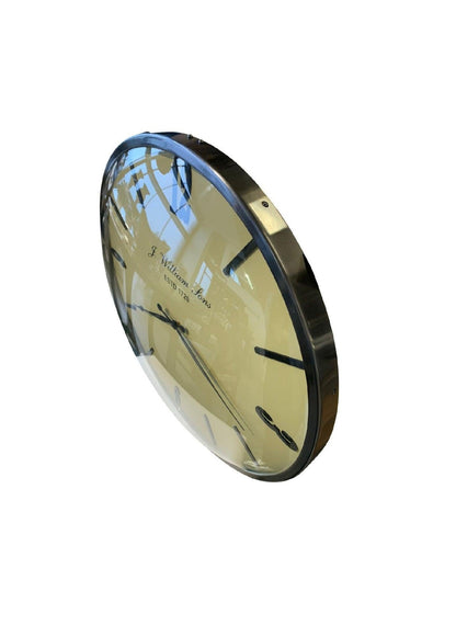 Wall Clock Dome Glass