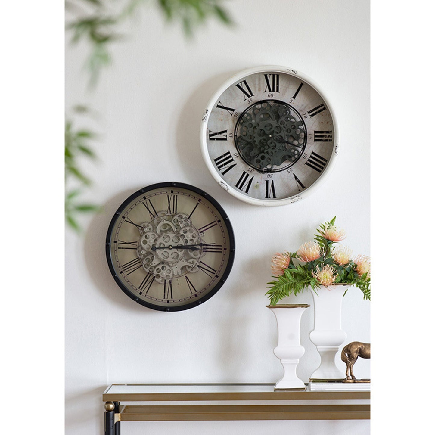 Cologne Wall Clock with Gears