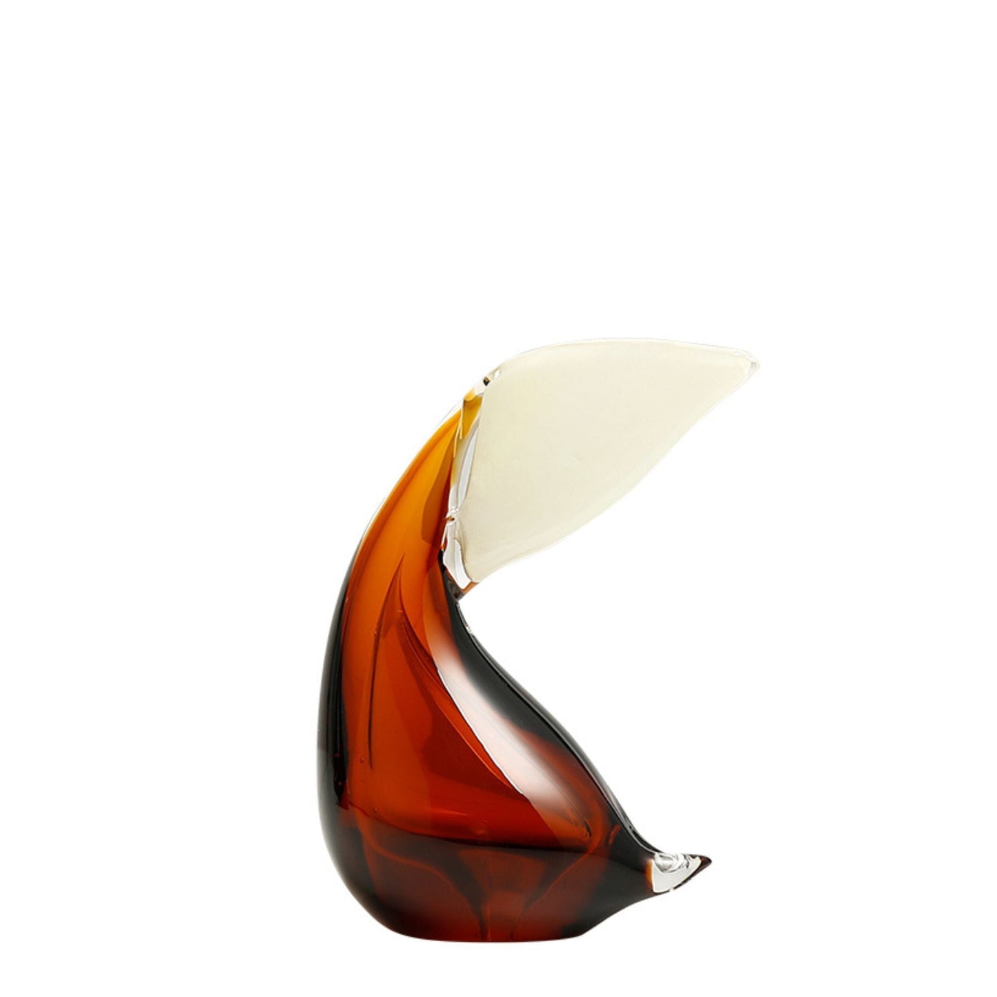 Colored Glass Pelican Small