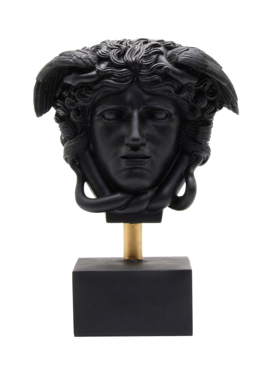 Medusa Statue Charcoal