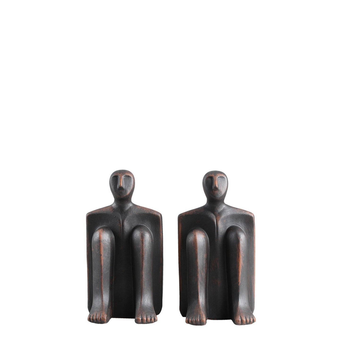 Sitting Man Bookends