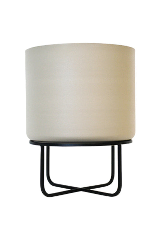 Asher Planter on Stand Beige