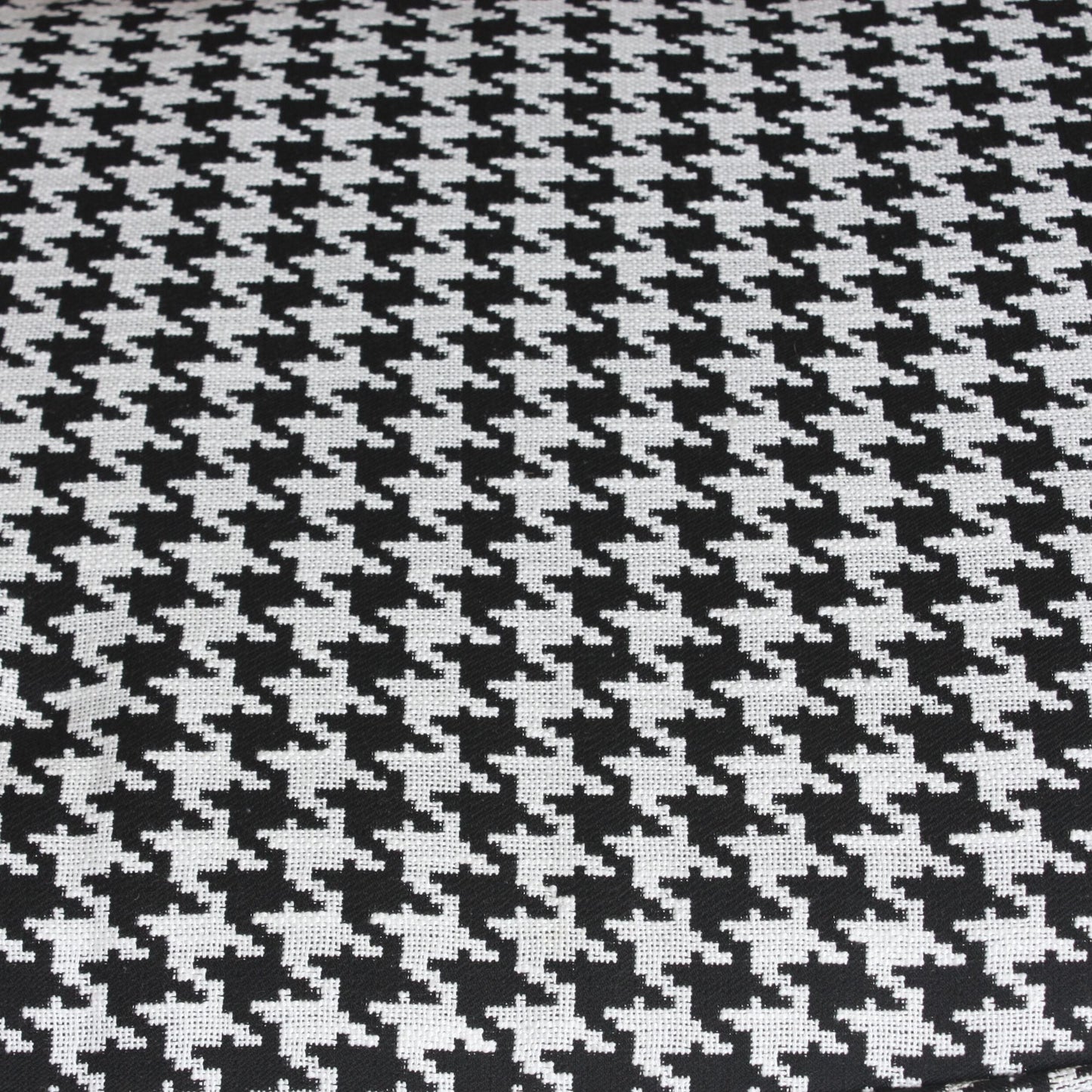 Houndstooth Ottoman