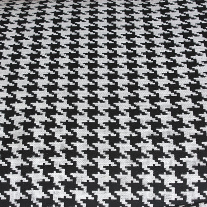 Houndstooth Ottoman