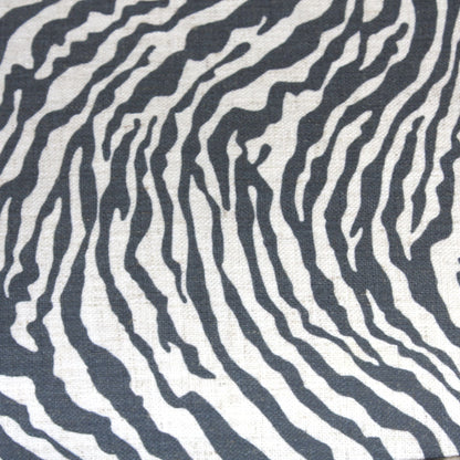 Zebra Print Ottoman