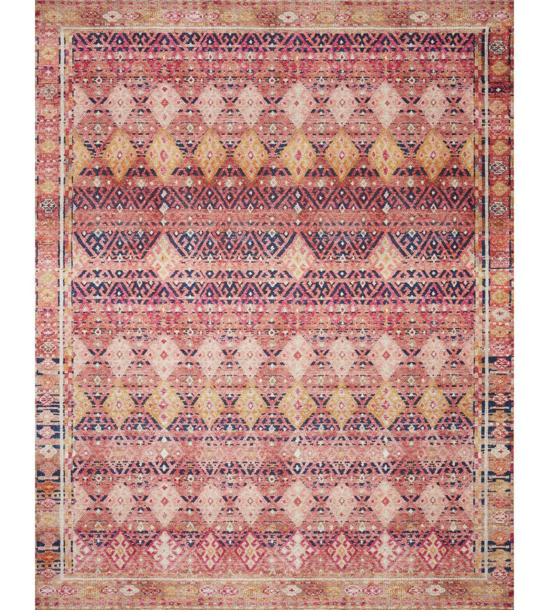 Layla Rug - Magneta/Multi – ayra-rose