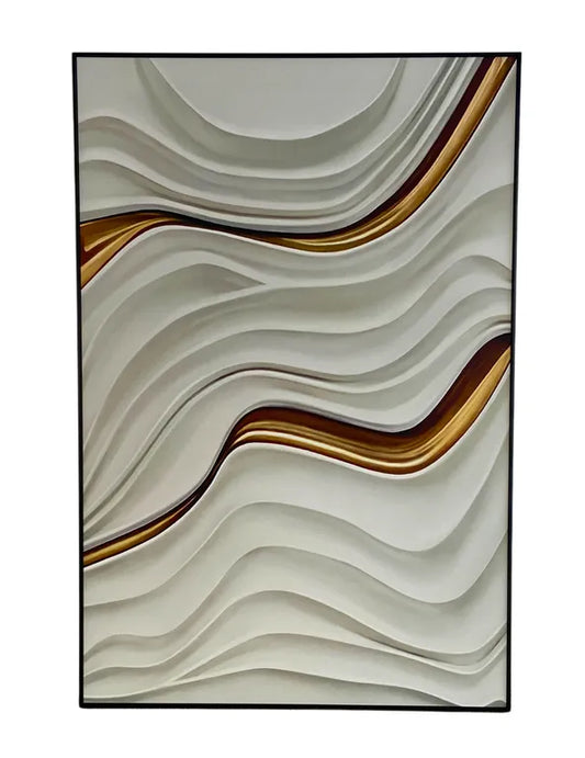 Luxe Ripple 3D Wall Art