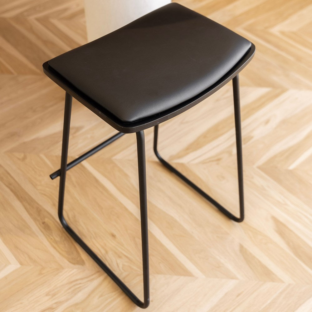 SS Barstool Black - Set of 4