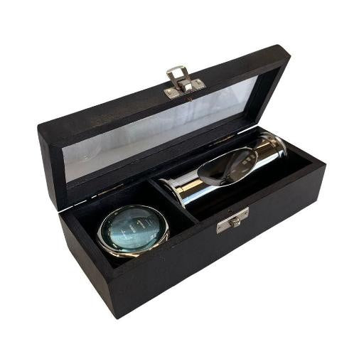 Compass and Sand Timer Gift Box Set