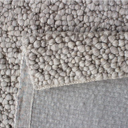 Tundra Pebble Warm Grey Rug