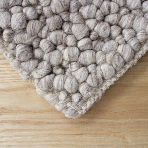 Tundra Pebble Warm Grey Rug