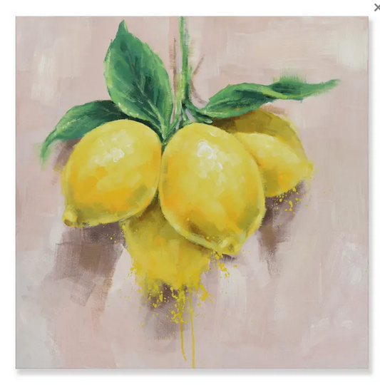 Mediterranean Lemon Oil Painting 60x60