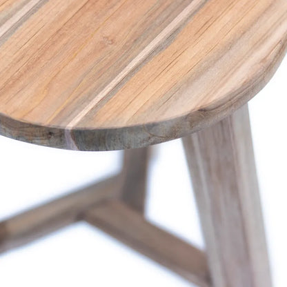 Rustico Stool - Reclaimed Teak