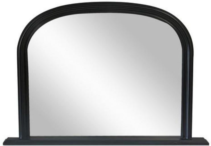 Bordeaux Mantle Mirror Black