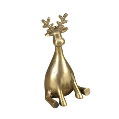 Sitting Moose Reindeer - Small