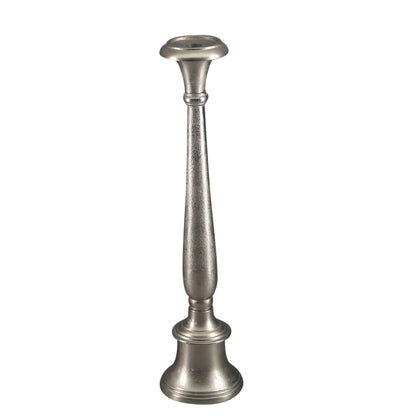 Round Base Tall Pillar Candle Holder - Small