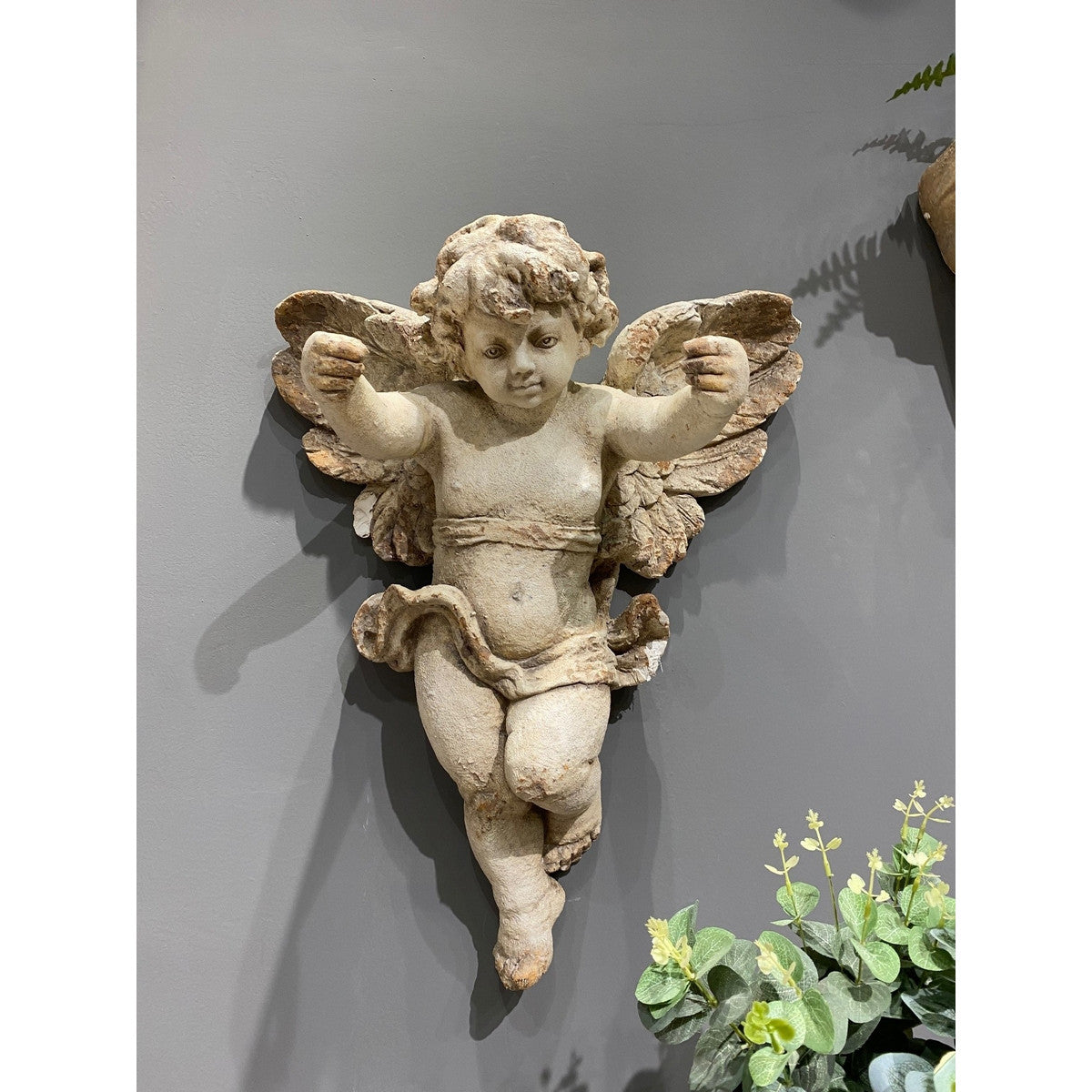 Vintage Cupid - Antique Marble