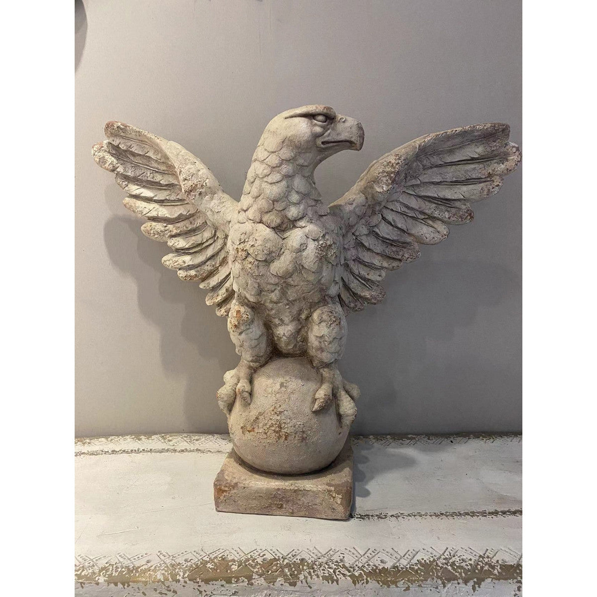 Vintage Eagle - Antique Marble 78cm