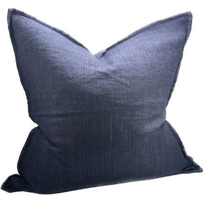 Sanctuary Linen Cushion Cover - Denim