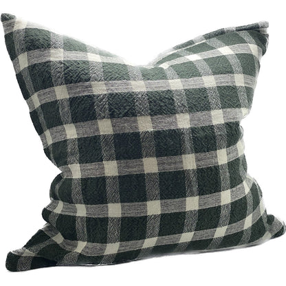 Sanctuary Linen Cushion Cover - Dark Green