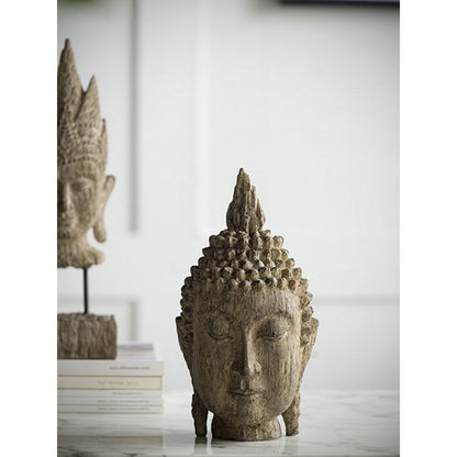 Buddha Head Sculpture