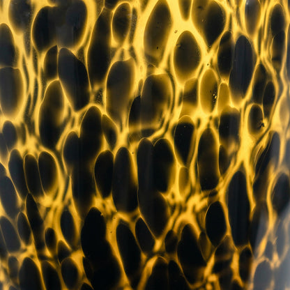 Leopard Glass Vase