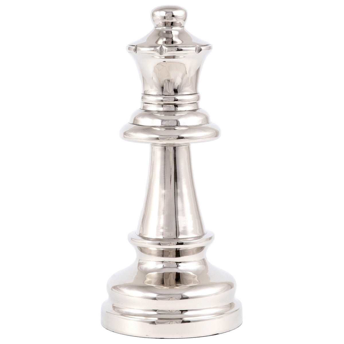 Aluminum Queen Chess Player