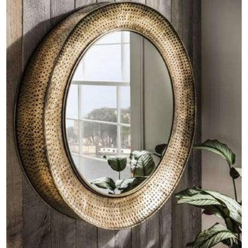 Metal Round Mirror