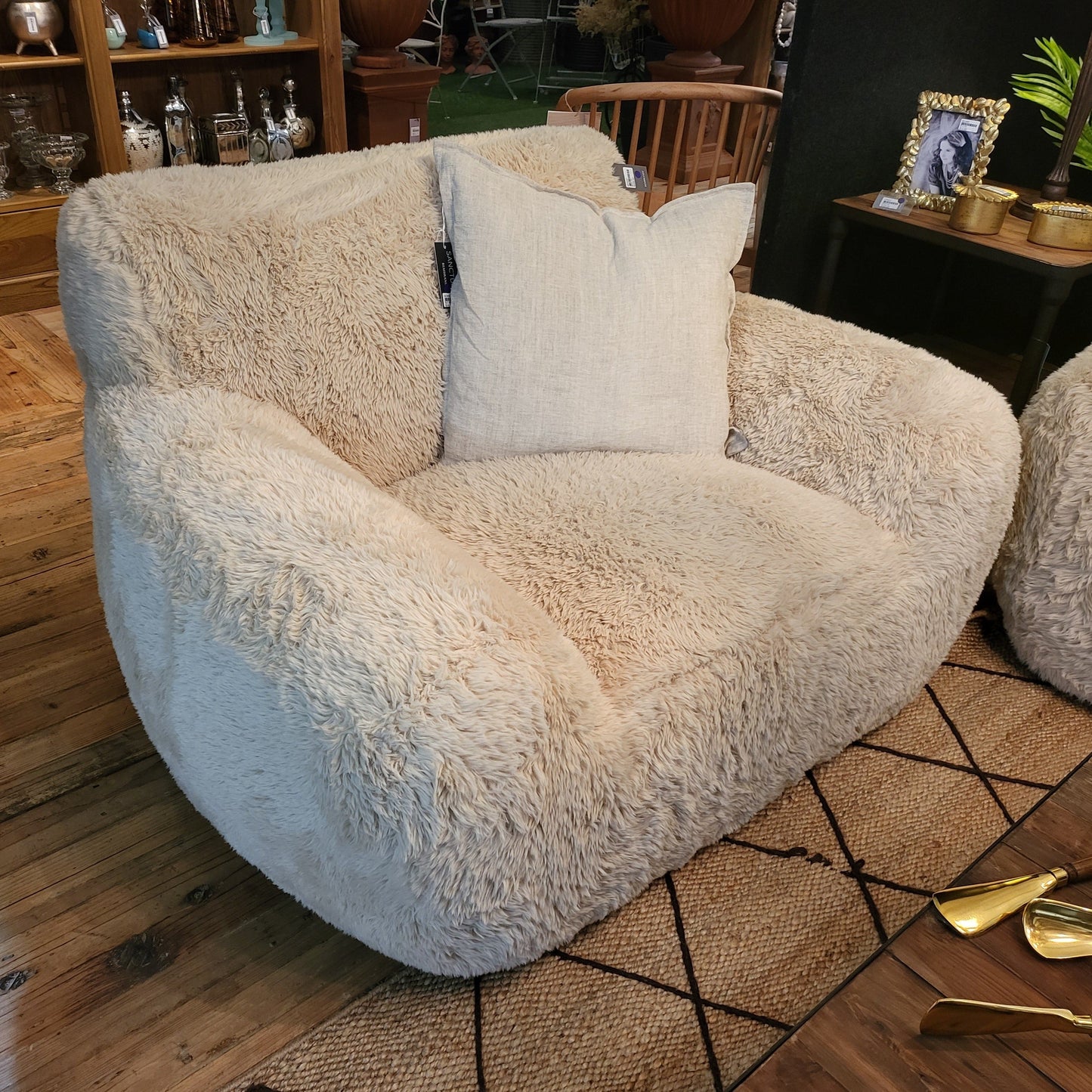 Cabana Faux Fur Relax Chair