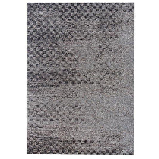 Russo Check Anthracite Rug