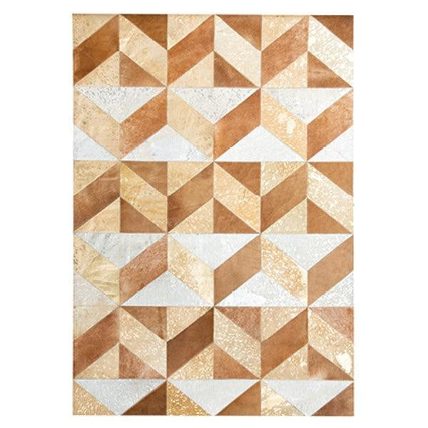 Corbit Beige Cowhide Rug