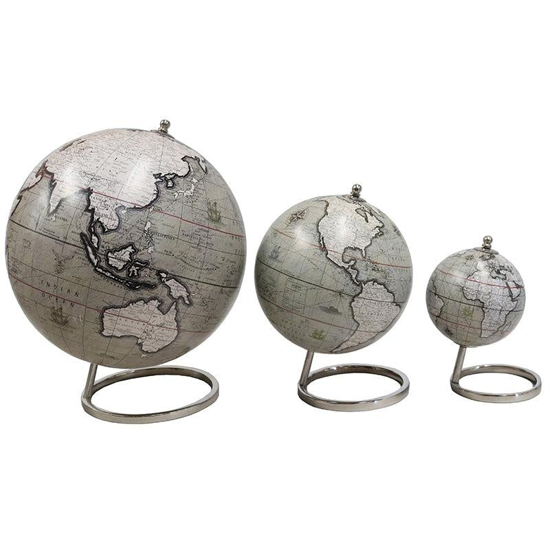 World Globe 30cm Diam