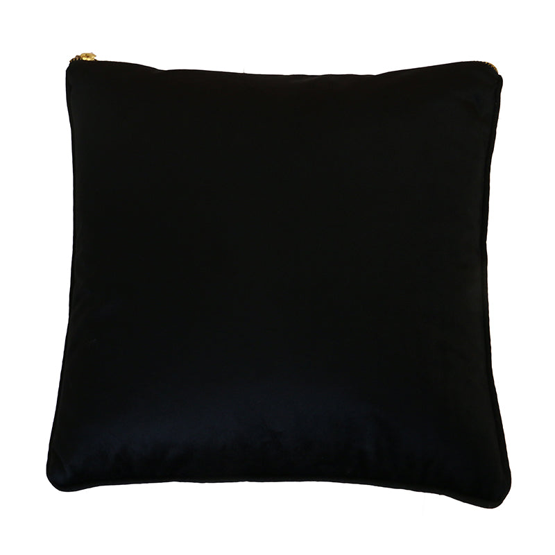 Velvet Piped Cushion 45x45cm