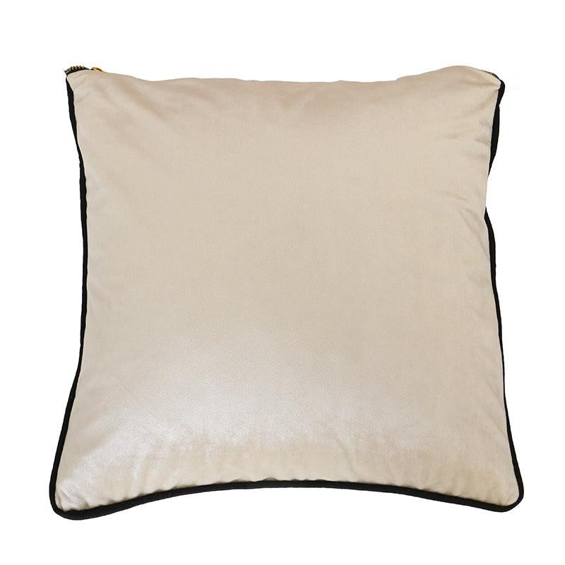 Velvet Piped Cushion 45x45cm