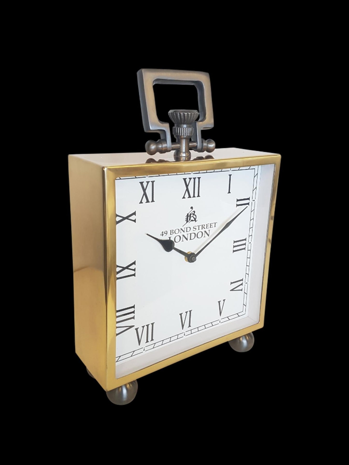 Table Clock - Alum/Steel