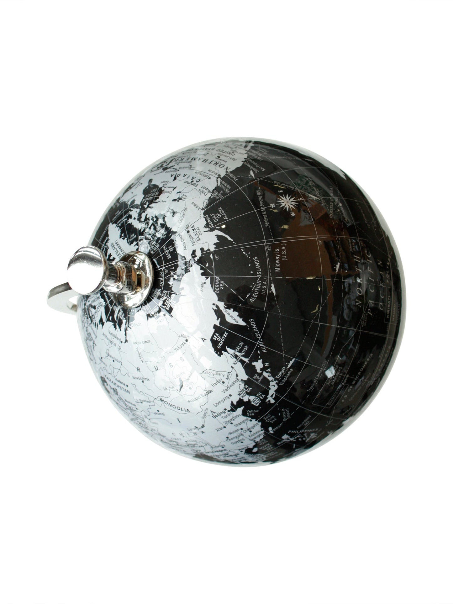 Laminated Paper Globe On Alum Stand