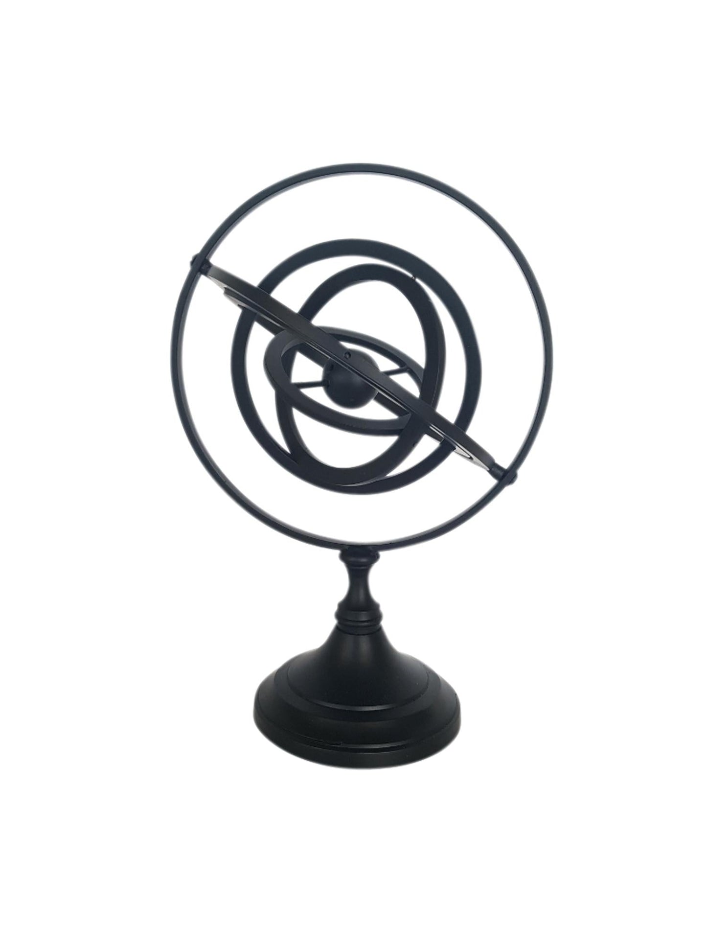 Brass/ Aluminum Armillary Black Finish