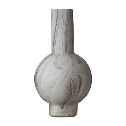 Marbled Glass Vase - Tall