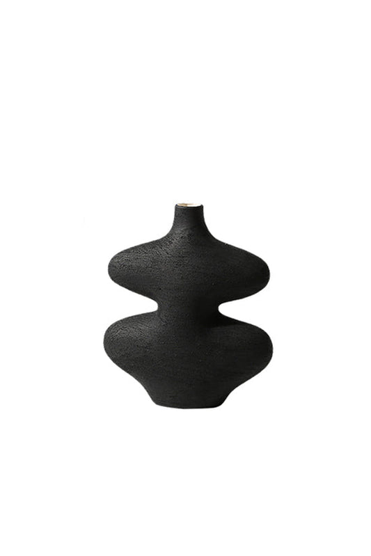 Curve Vase Black - Small