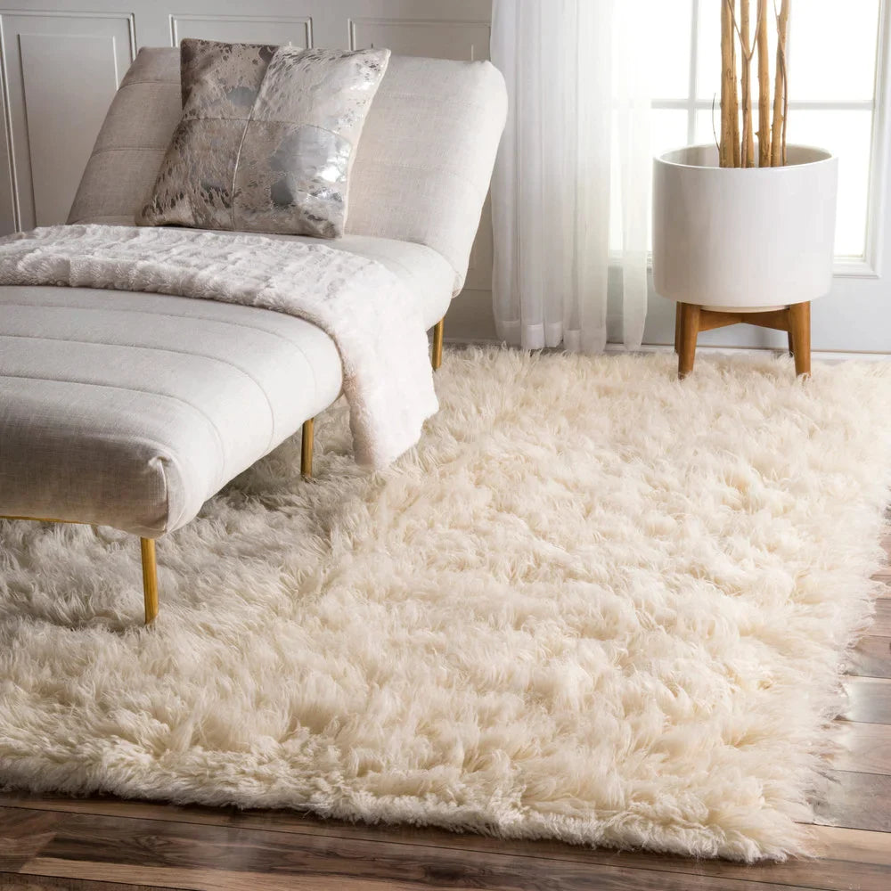 Flokati Pure Wool Rug 140x200cm