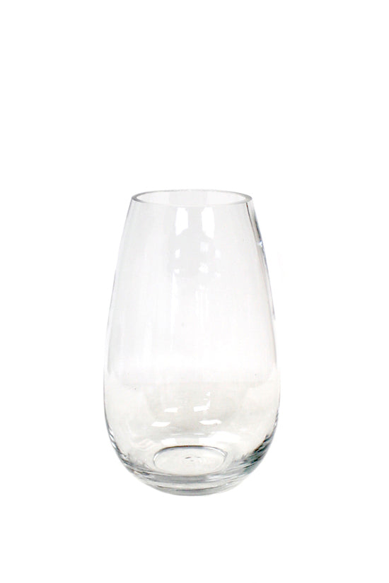 Glass Tulip Vase Medium 22cm