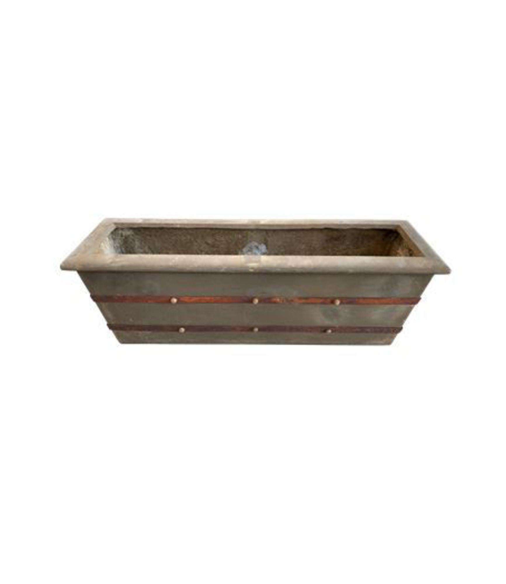 La Terre Rectangular Planter Fossil