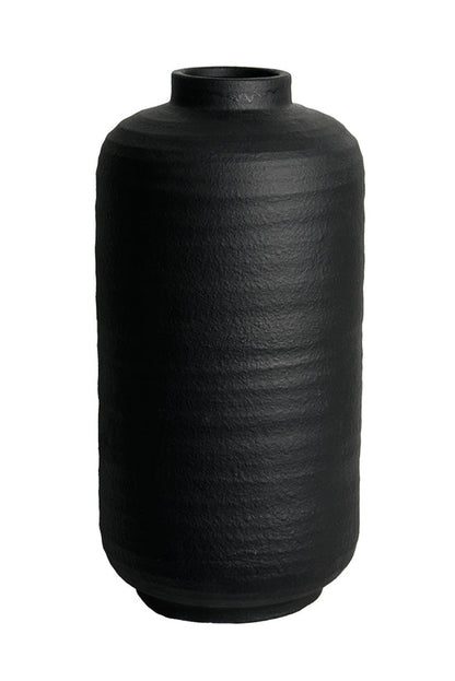 Ruben Modern Black Vase - Large