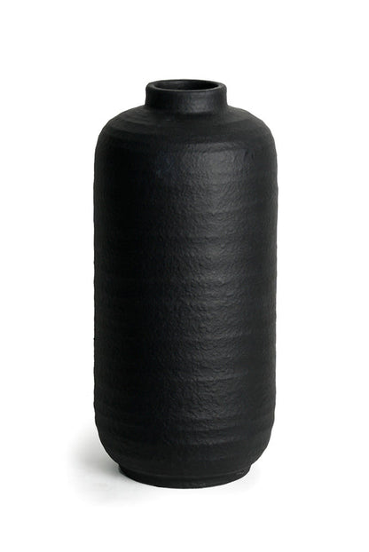 Ruben Modern Black Vase - Small