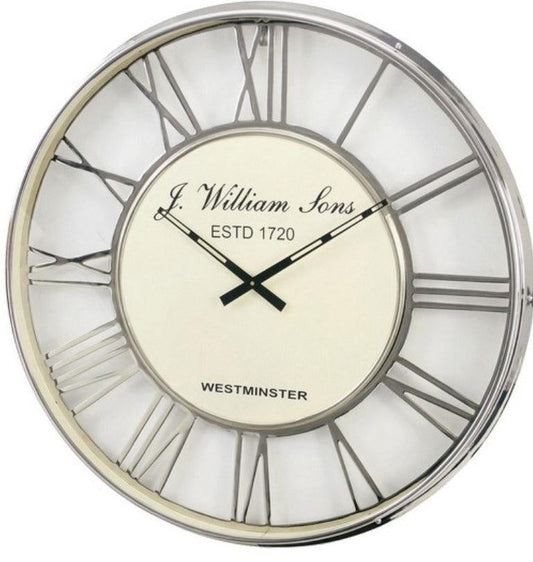 Wall Clock - Roman Numerals -Large